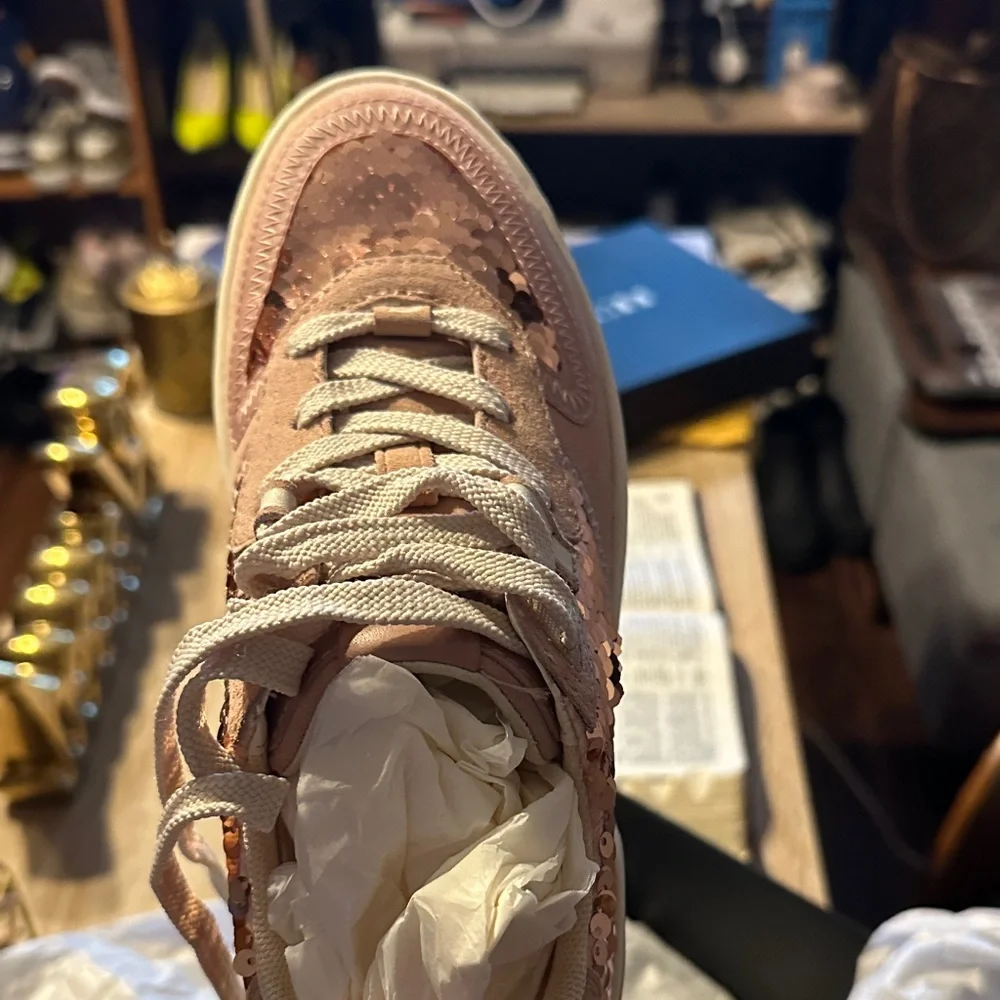 COACH CITYSOLE COURT Sequin Pink Women's Sneakers - Picture 10 of 16